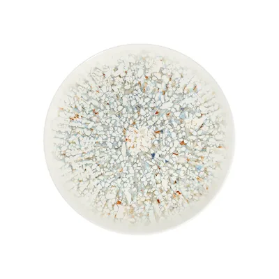 Mosaic Turquoise Tuval Düz Tabak 25 cm