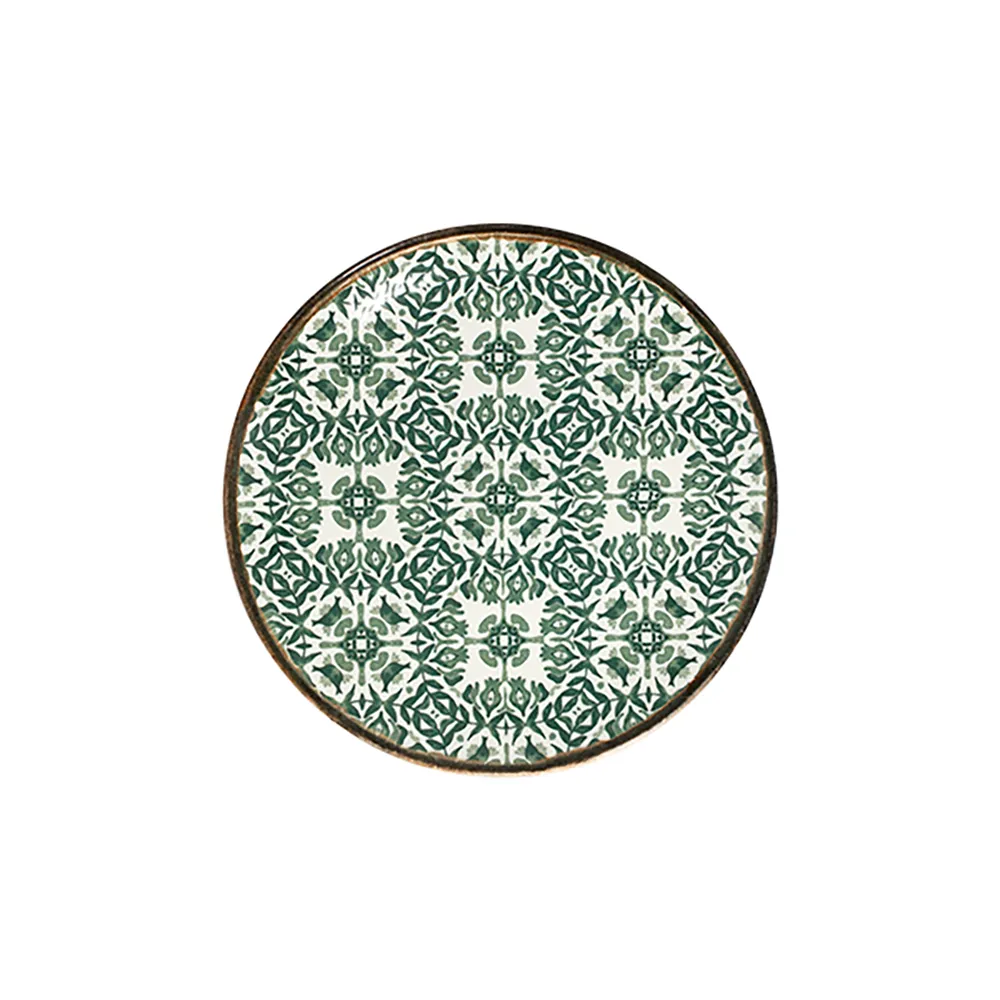 Seville Green Tuval Düz Tabak 20 cm