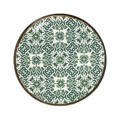 Seville Green Tuval Düz Tabak 28 cm