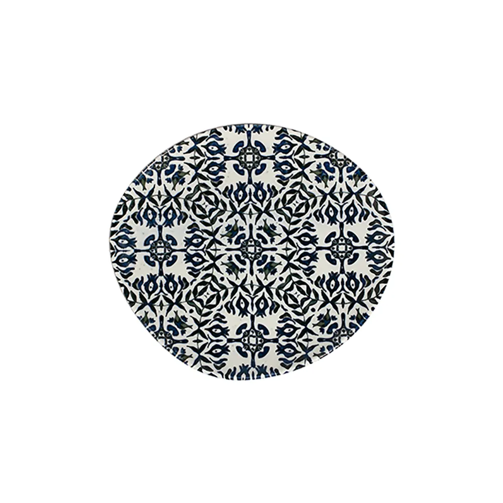 Seville Navy Pebble Düz Tabak 21 cm