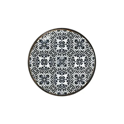 Seville Navy Tuval Düz Tabak 20 cm