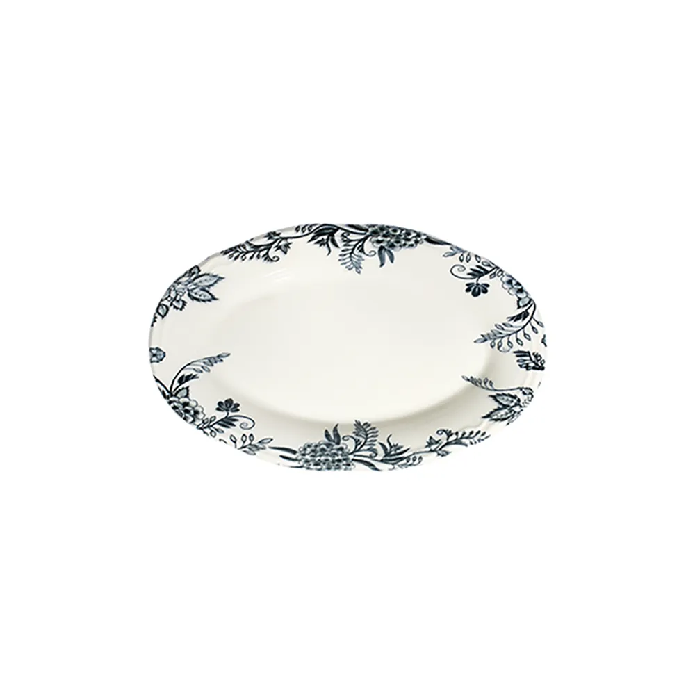Silva Black Fulya Oval Kayık 21 cm