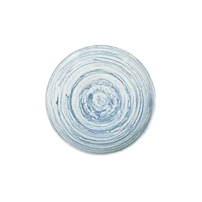 Swirl Blue Tuval Çukur Tabak 20 cm 550 cc