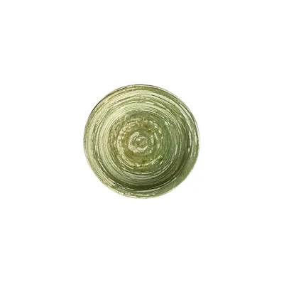Swirl Green Tuval Kase 15 cm 340 cc