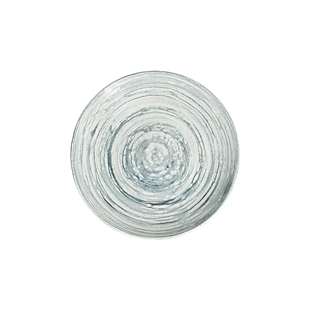 Swirl Grey Tuval Çukur Tabak 20 cm 550 cc