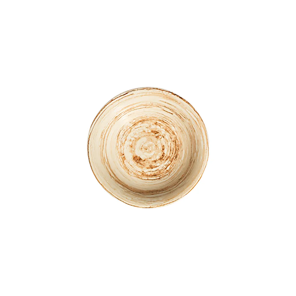 Swirl Mustard Tuval Kase 15 cm 340 cc