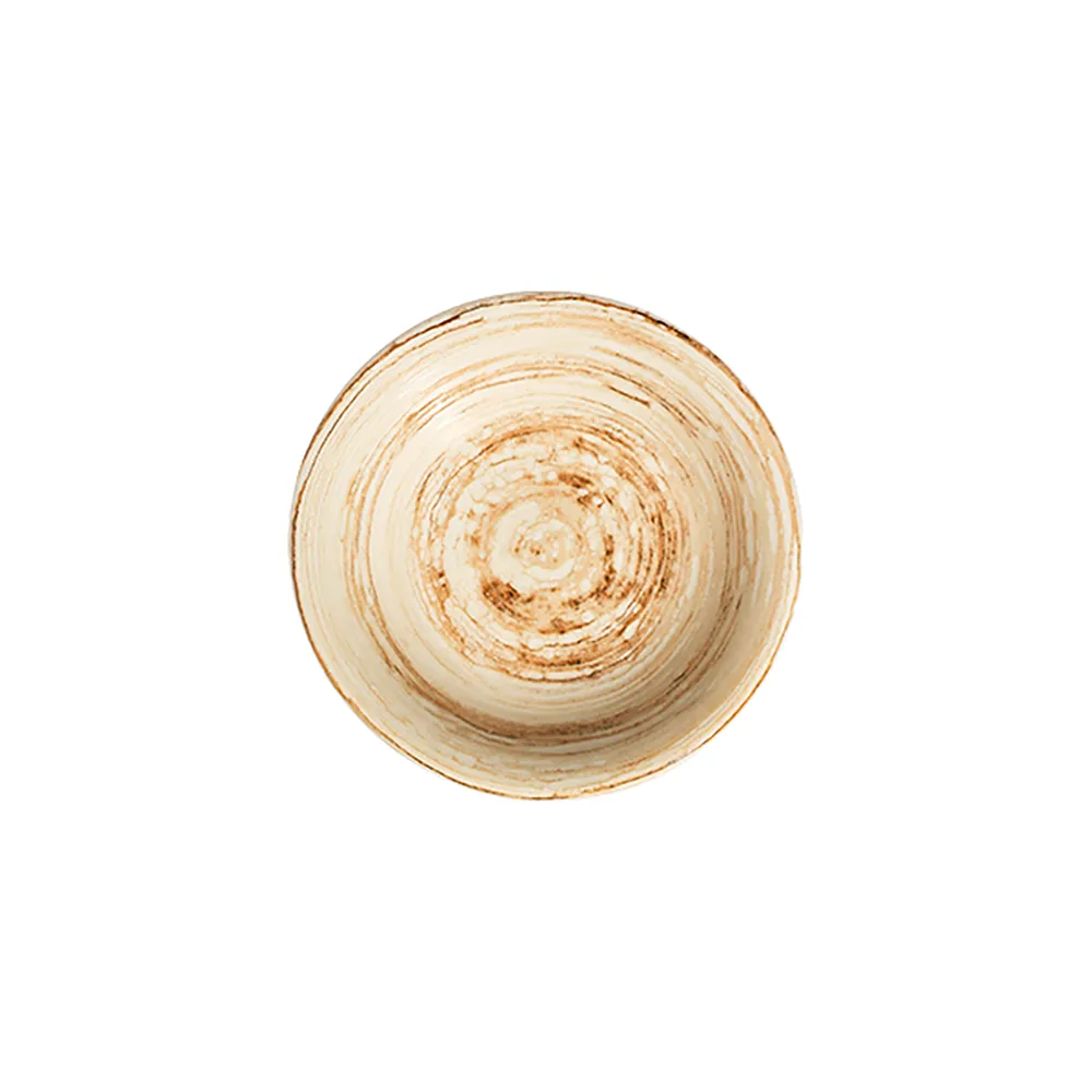 Swirl Mustard Tuval Kase 17 cm 500 cc