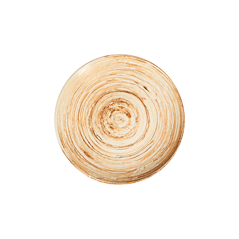 Swirl Mustard Tuval Çukur Tabak 20 cm 550 cc