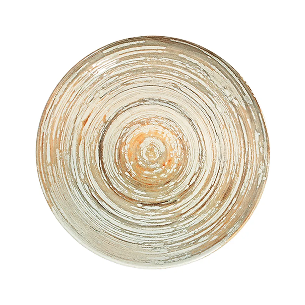 Swirl Sand Tuval Düz Tabak 28 cm