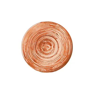 Swirl Terracotta Tuval Düz Tabak 20 cm