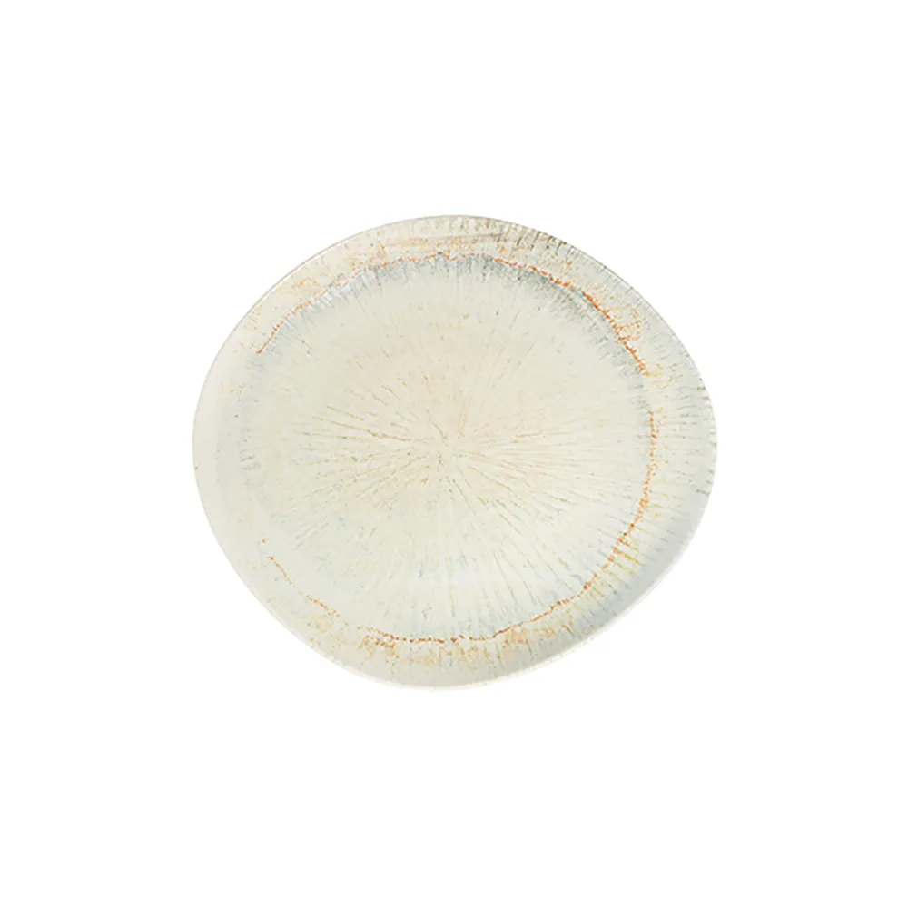 Zen Sand Pebble Düz Tabak 21 cm