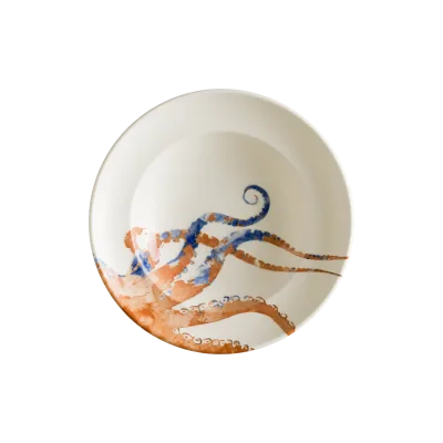 Aquelis Octopus Gourmet Deep Plate 24 cm 400 cc