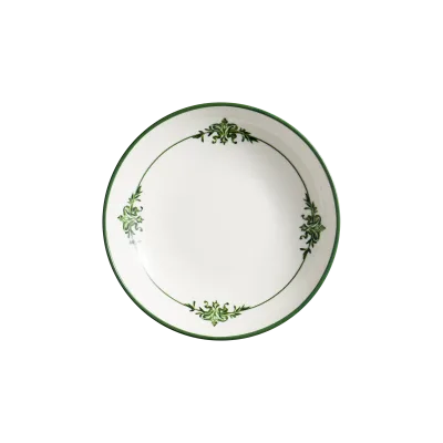Lavis Green Bloom Deep Plate 23 cm 1000 cc