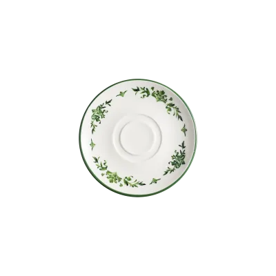 Lavis Green Gourmet Consomme Plate 19 cm
