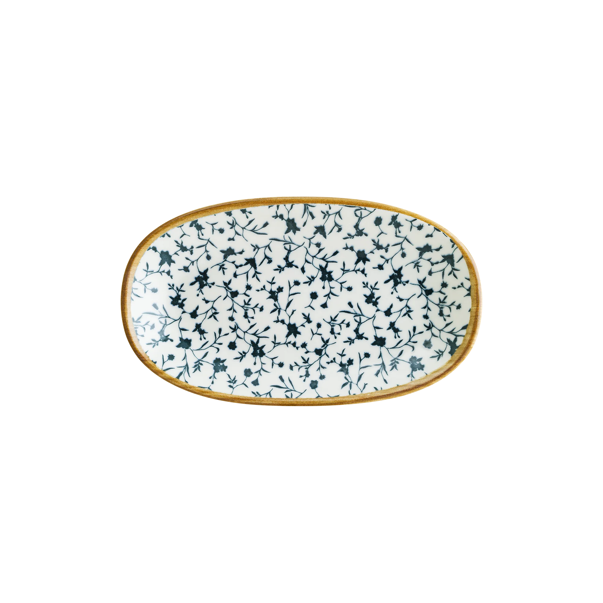 Calif Gourmet Oval Plate 15*8.5 cm  95 cc