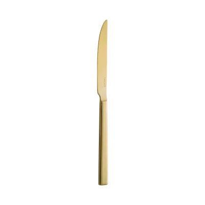 Grace Mat Gold Dessert Knife