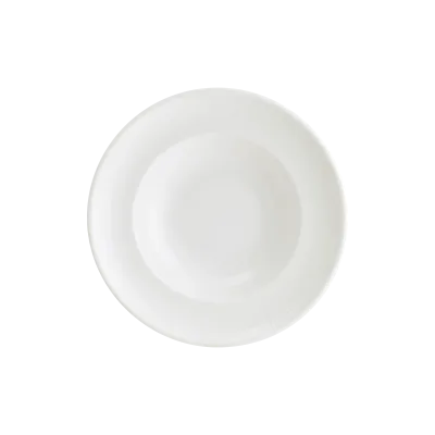 Iris White Gourmet Deep Plate 27 cm 450 cc