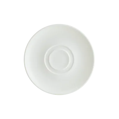 Iris White Gourmet Consomme Plate 19 cm