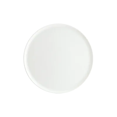 Iris White Gourmet Flat Plate 32 cm