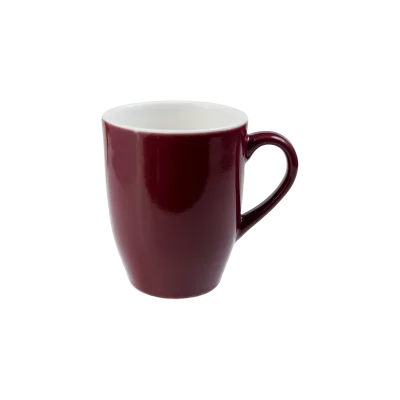 Linea Duo Burgundy Conic Mug 330 cc