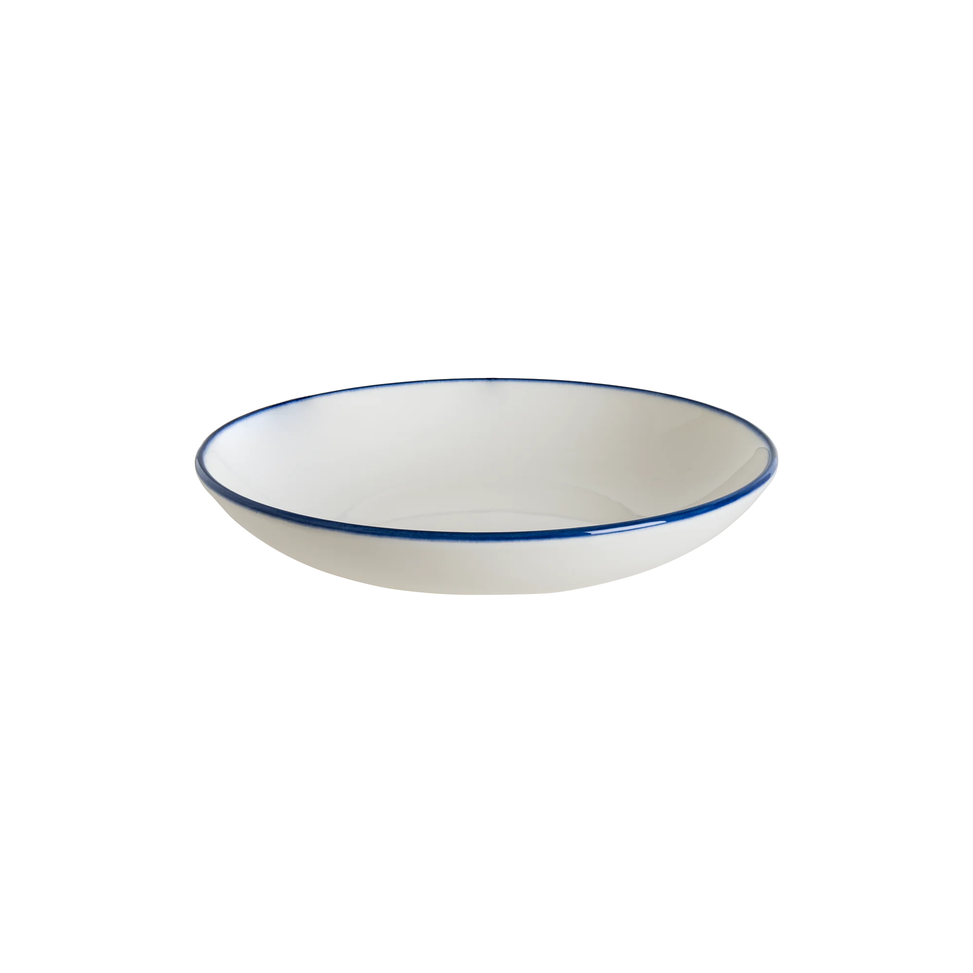 Linea Blue Bloom Deep Plate 25 cm 1300 cc