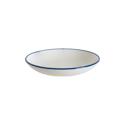 Linea Blue Bloom Deep Plate 25 cm 1300 cc