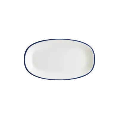 Linea Blue Gourmet Oval Plate 19*11 cm 200 cc