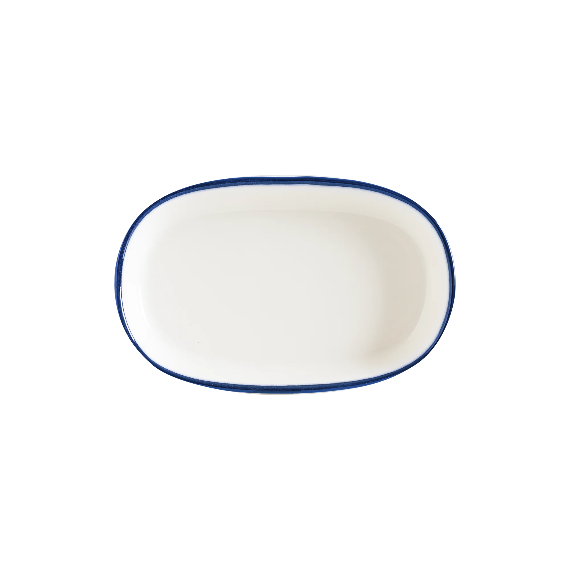 Linea Blue Hygge 10cm Oval Plate