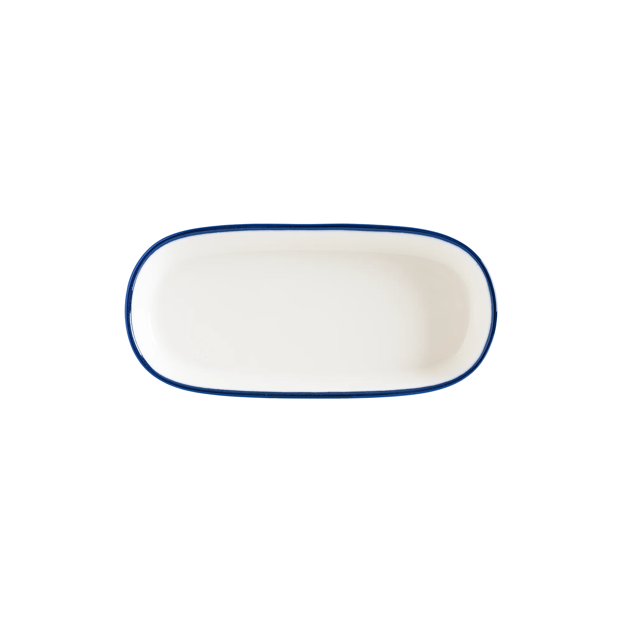 Linea Blue Hygge 18 cm Oval Plate
