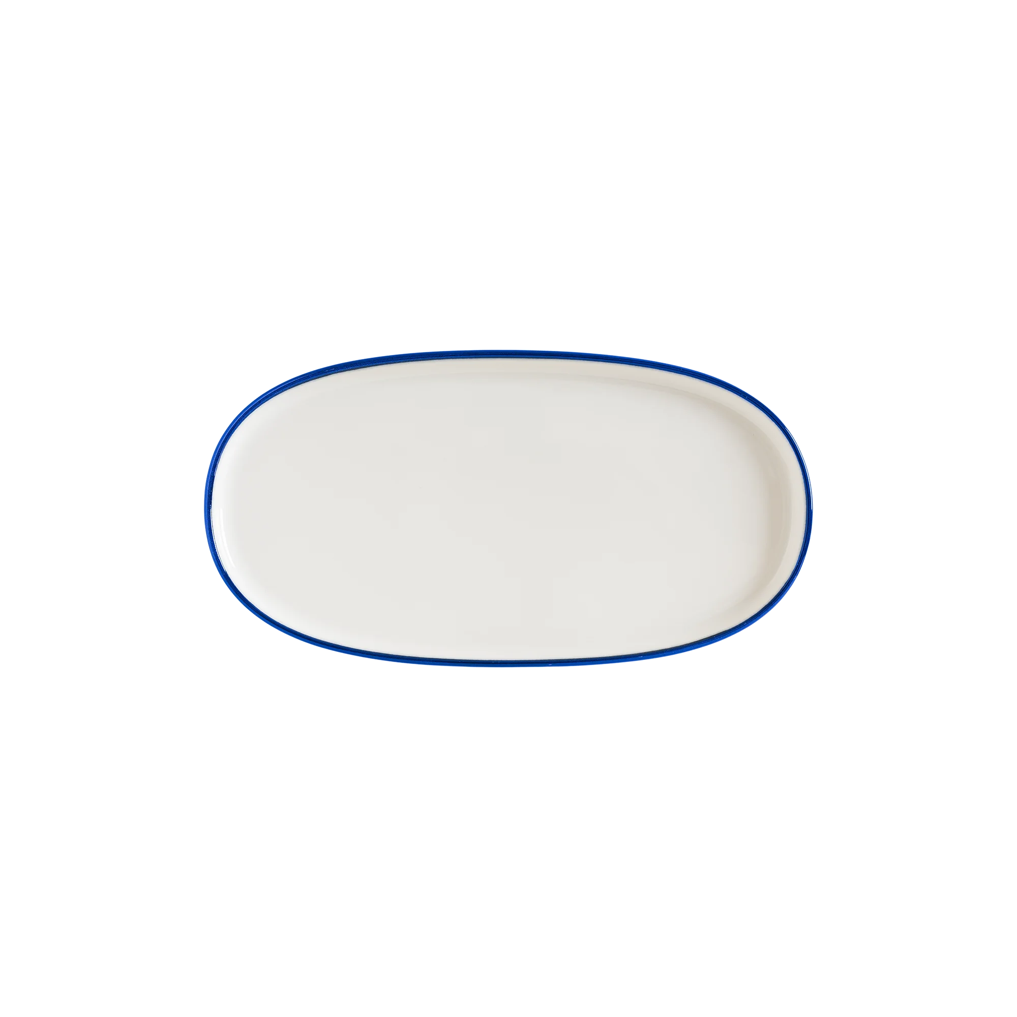 Linea Blue Hygge 21cm  Oval Plate