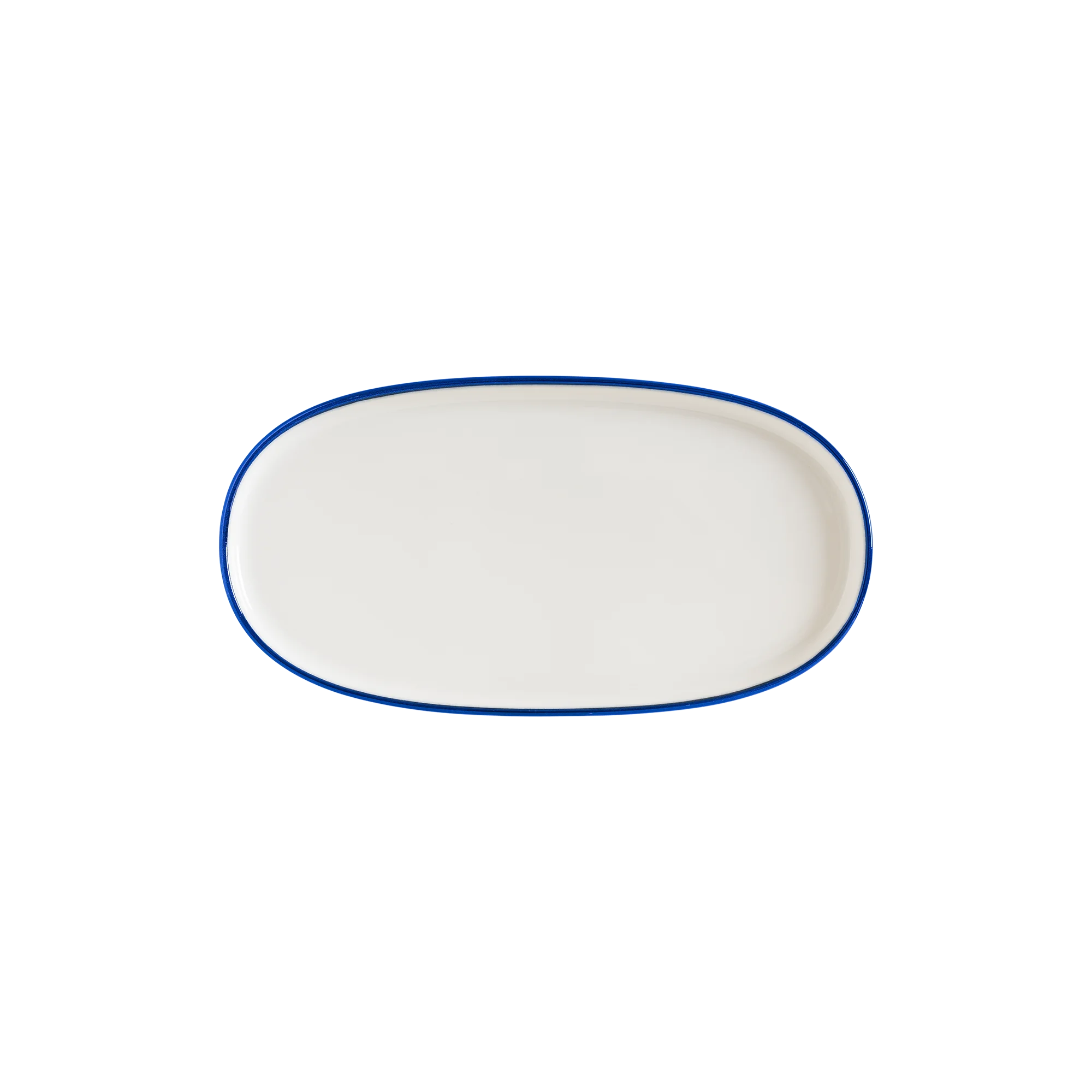Linea Blue Hygge 25cm  Oval Plate