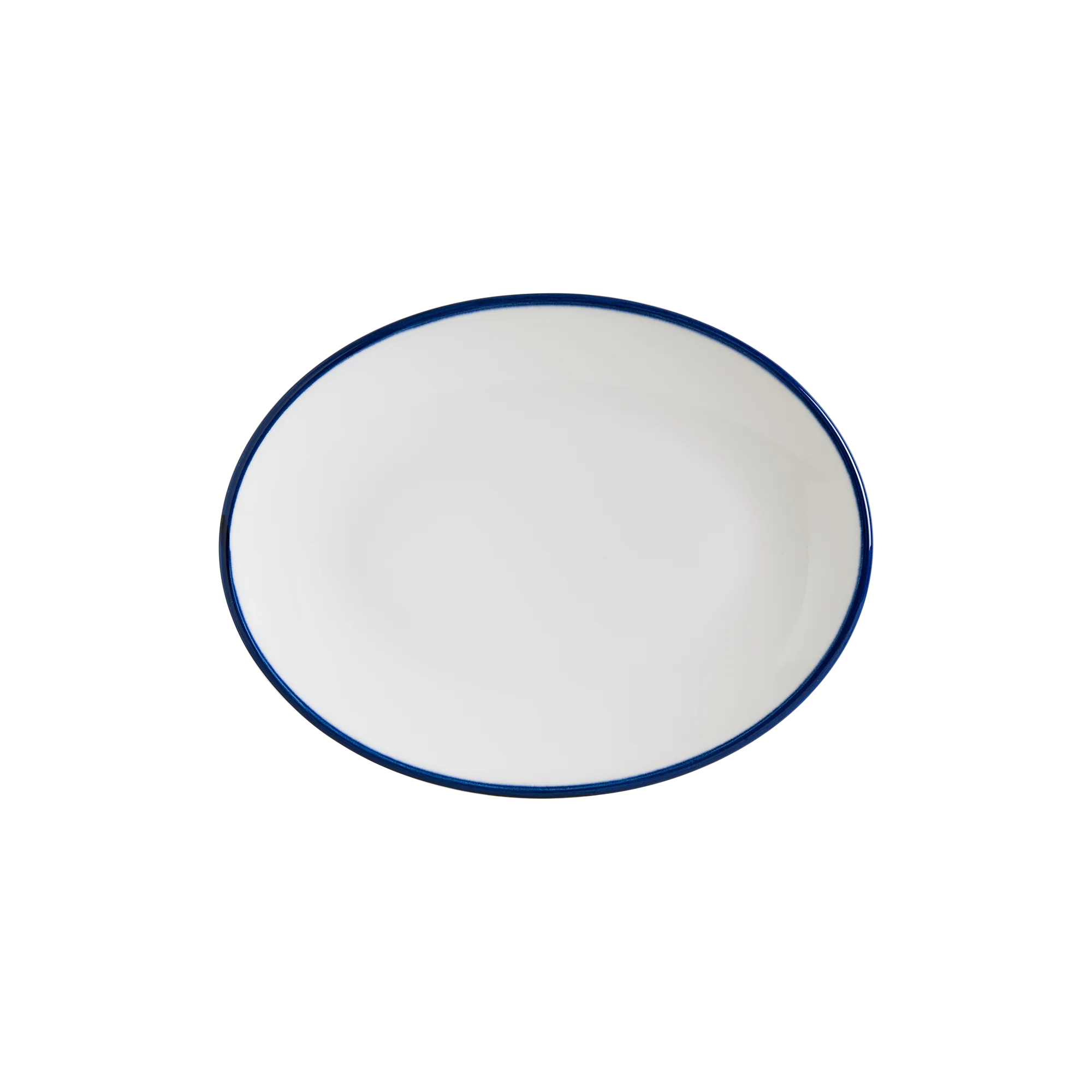 Linea Blue Moove Oval Plate 36*28 cm