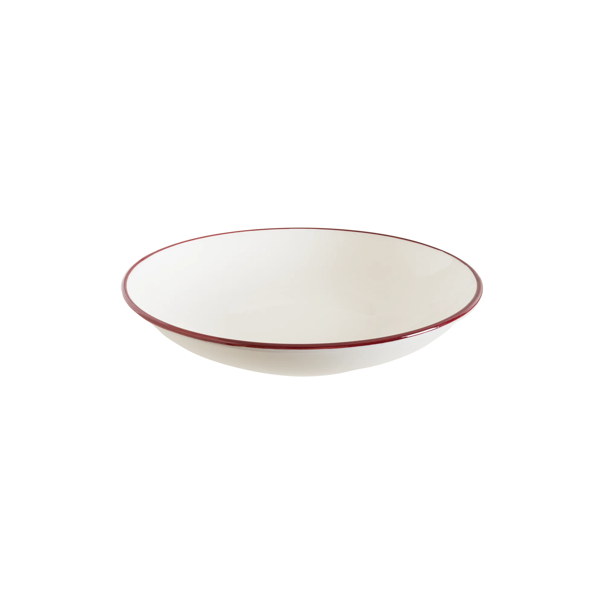 Linea Burgundy Gourmet Deep Plate 20 cm 600 cc