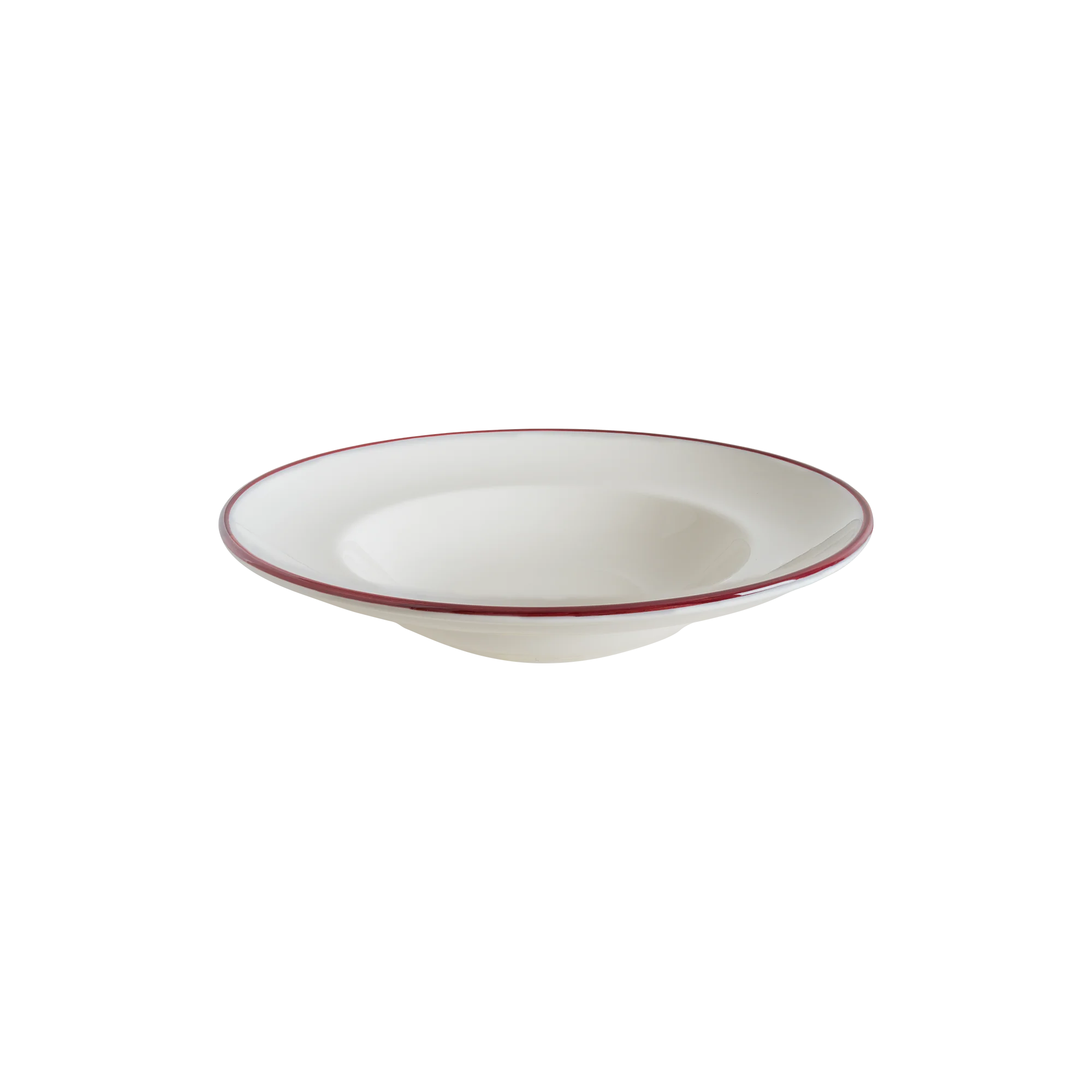 Linea Burgundy Gourmet Deep Plate 27 cm 450 cc