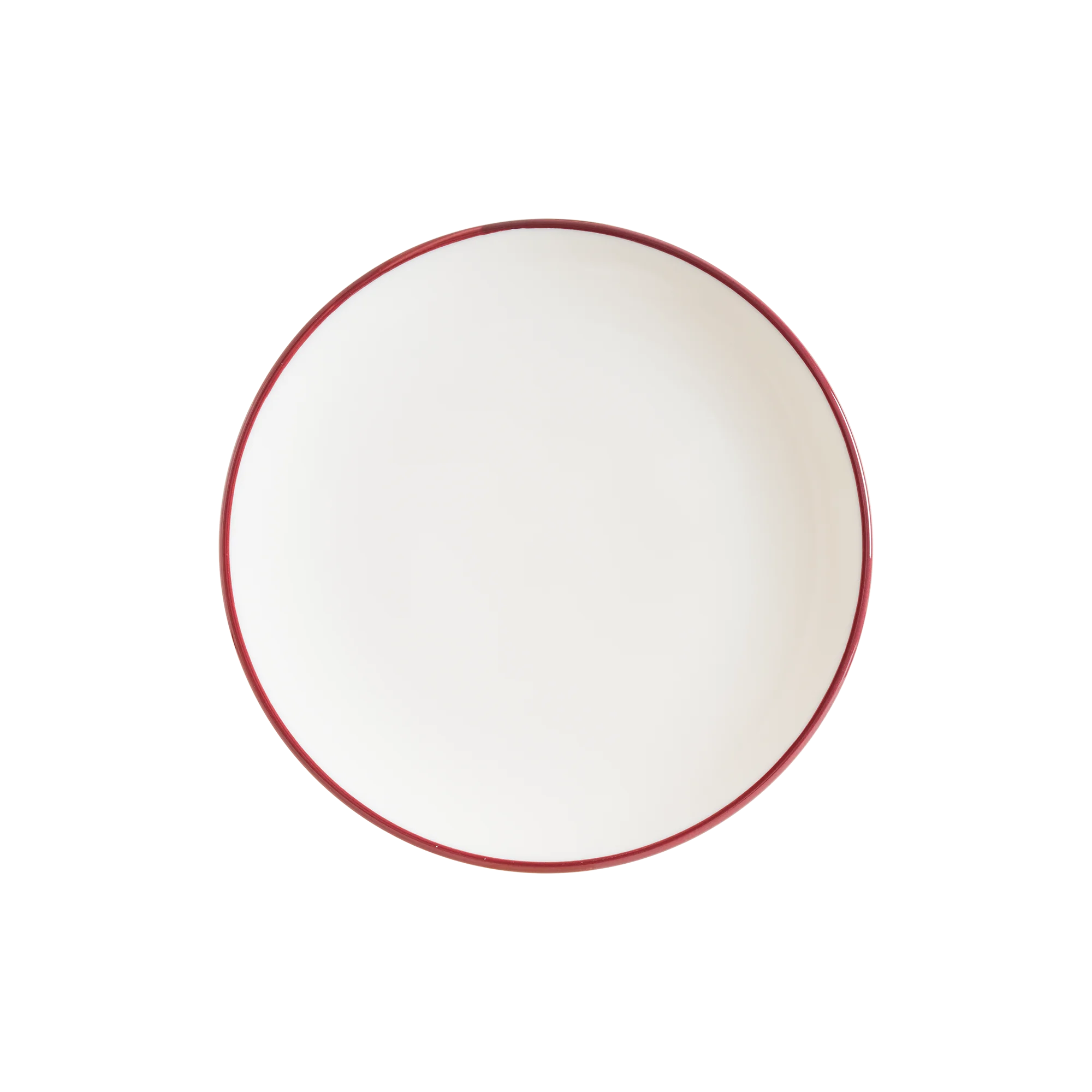 Linea Burgundy Gourmet Flat Plate 15 cm