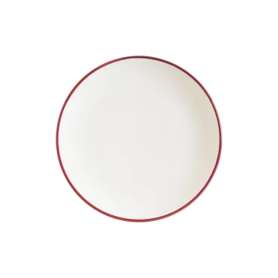 Linea Burgundy Gourmet Flat Plate 30 cm