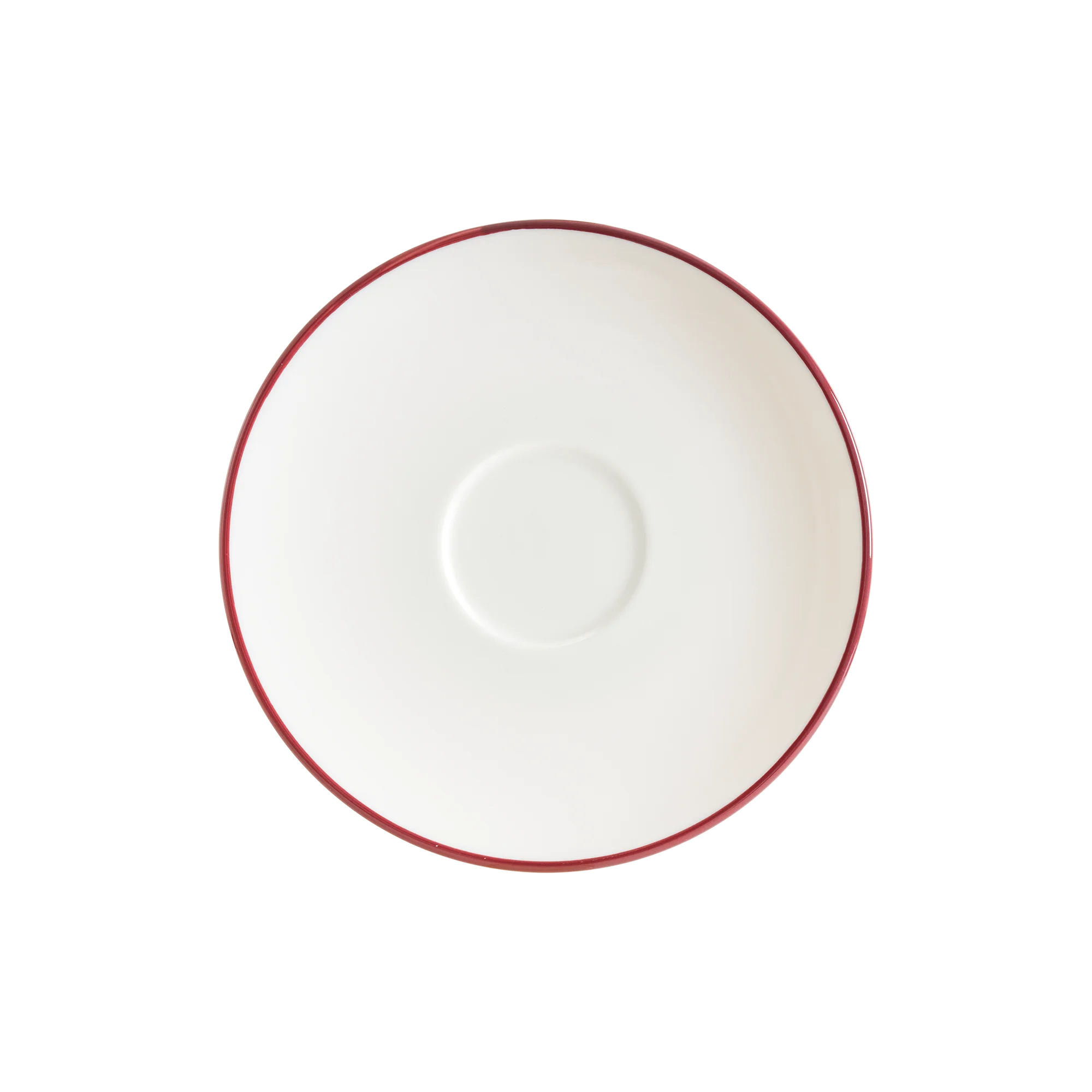 Linea Burgundy Gourmet Coffee Saucer 12 cm