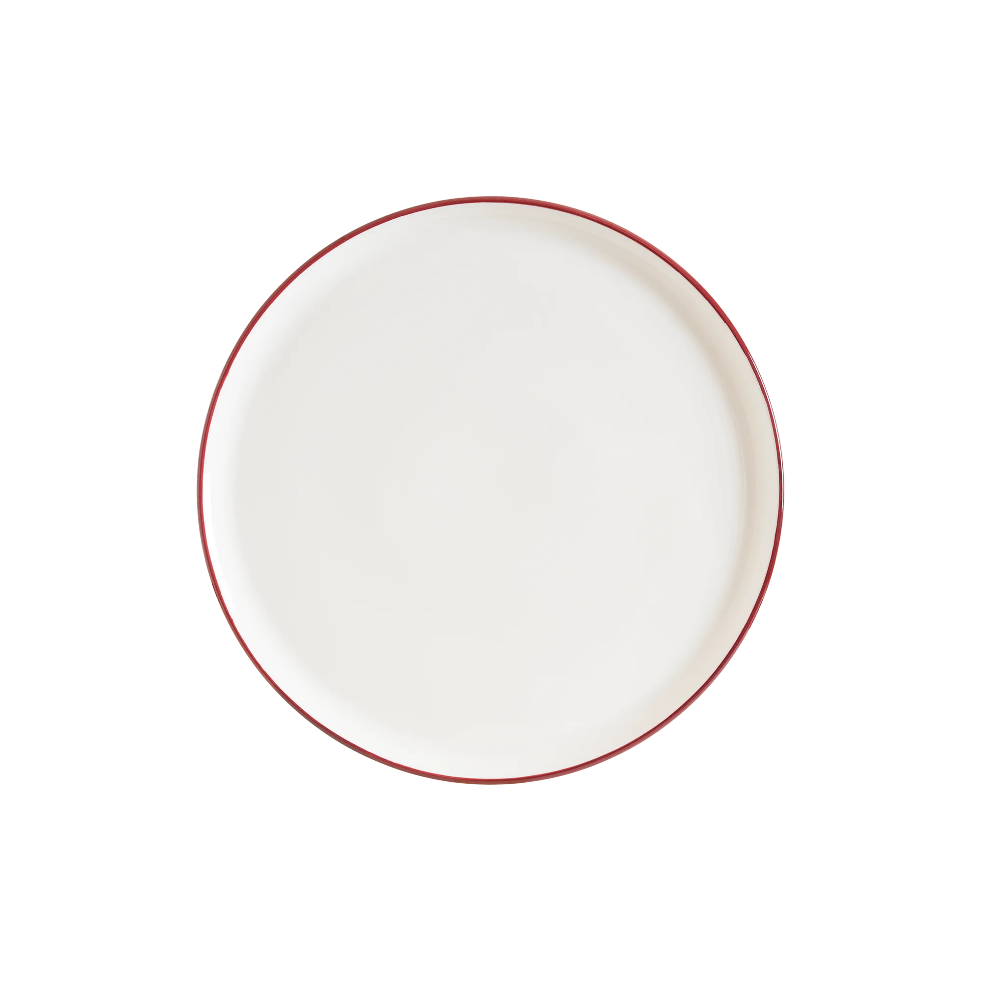 Linea Burgundy Gourmet Flat Plate 32 cm
