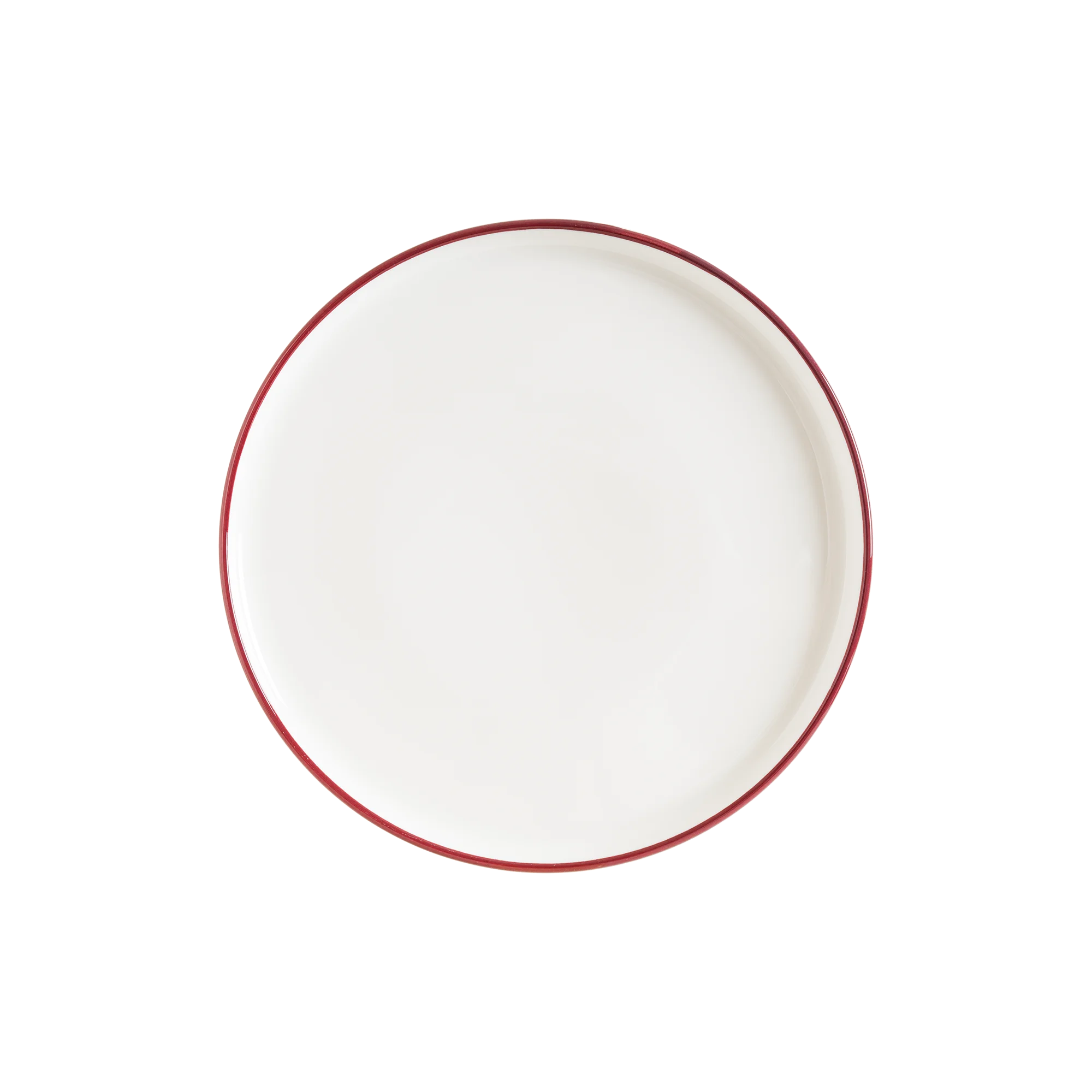 Linea Burgundy Hygge 16cm  Flat Plate