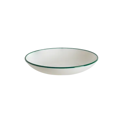 Linea Green Bloom Deep Plate 23 cm 1000 cc