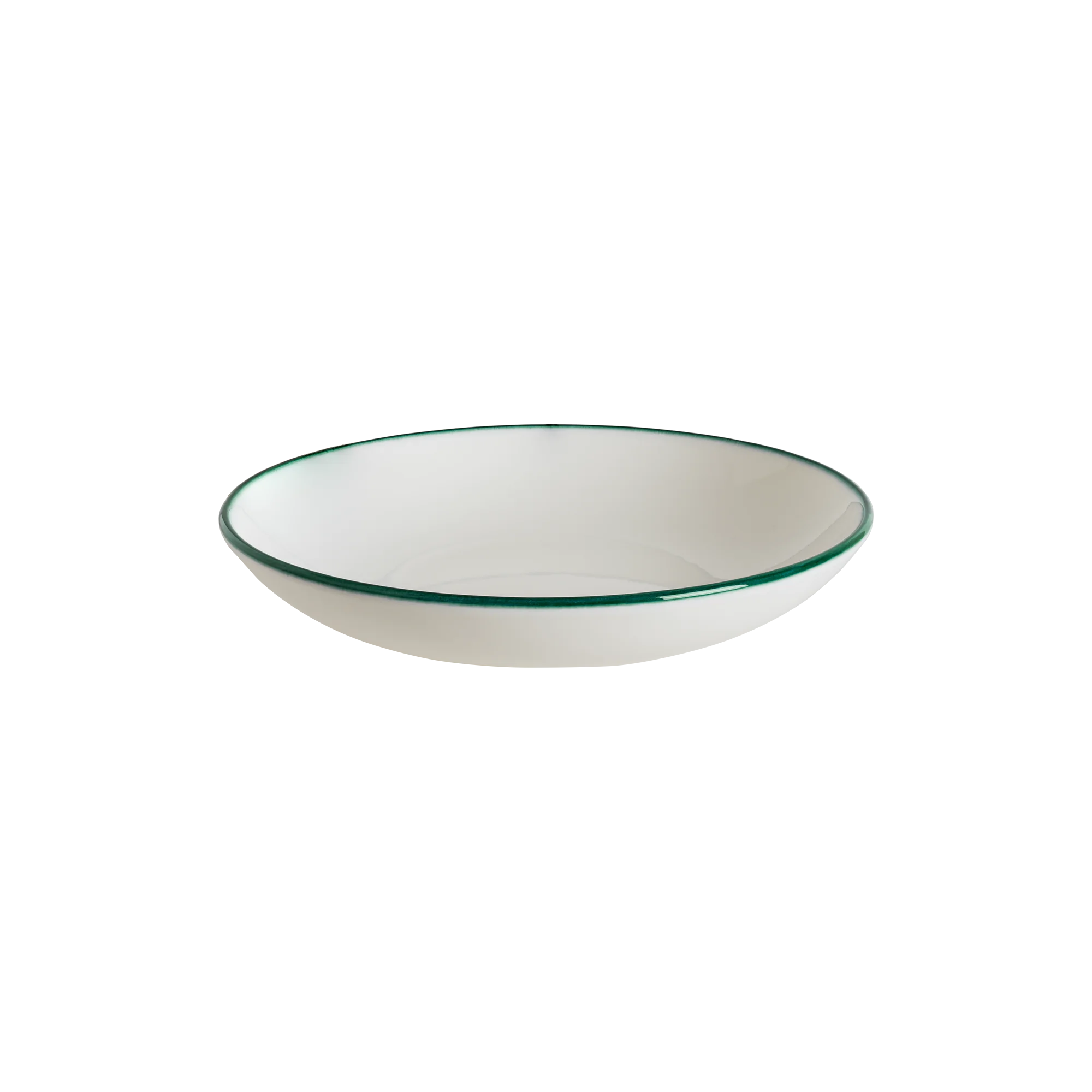 Linea Green Bloom Deep Plate 25 cm 1300 cc
