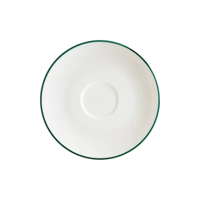 Linea Green Gourmet Coffee Saucer 12 cm