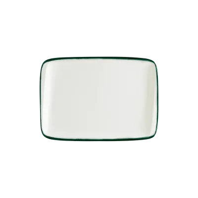 Linea Green Moove Rectangular Plate 23*16 cm