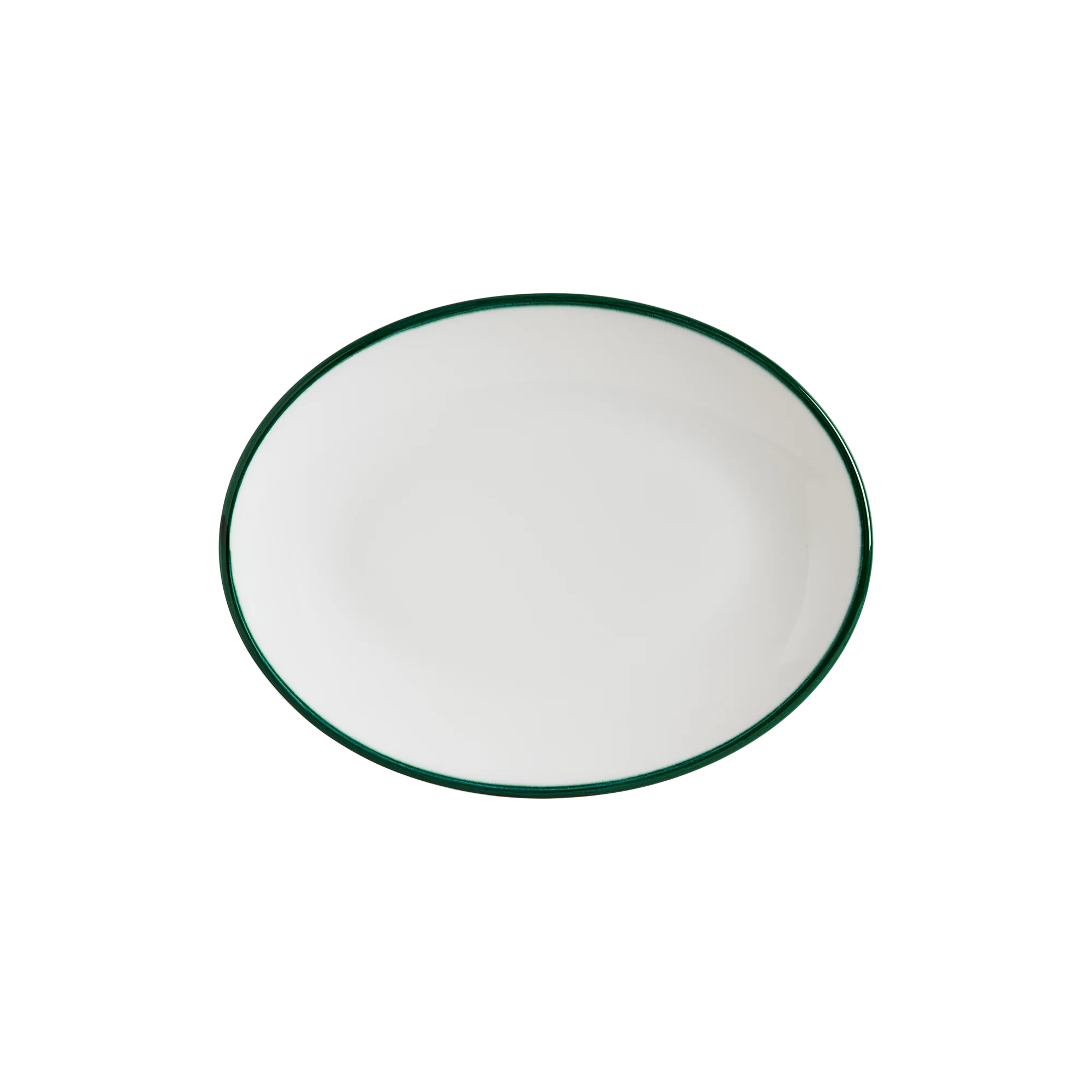 Linea Green Moove Oval Plate 36*28 cm