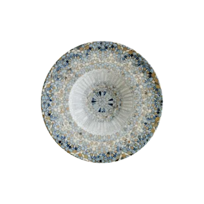 Luca Mosaic Banquet Deep Plate 24 cm 270 cc