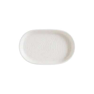 Liora Ripple Oval Plate 19 cm