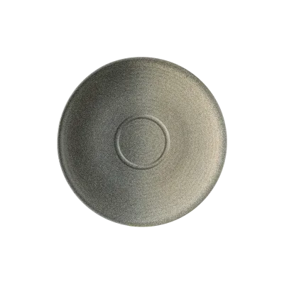 Hornfels Ripple Coffee Saucer 13 cm