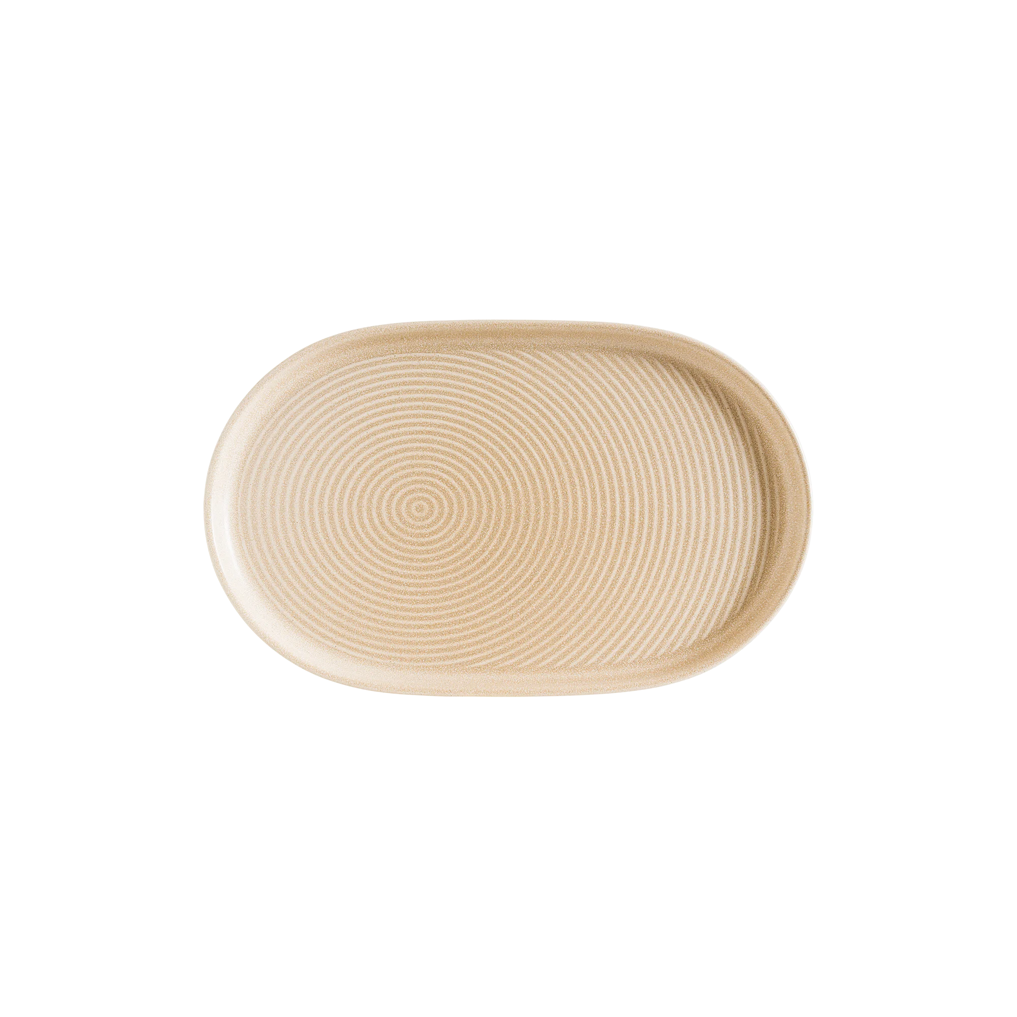 Mirage Ripple Oval Plate 37 cm