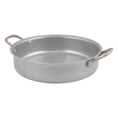 J. Pan Triply  with 2 Side Brass Handles  22.5 x 6.0 cms. - 1900ml