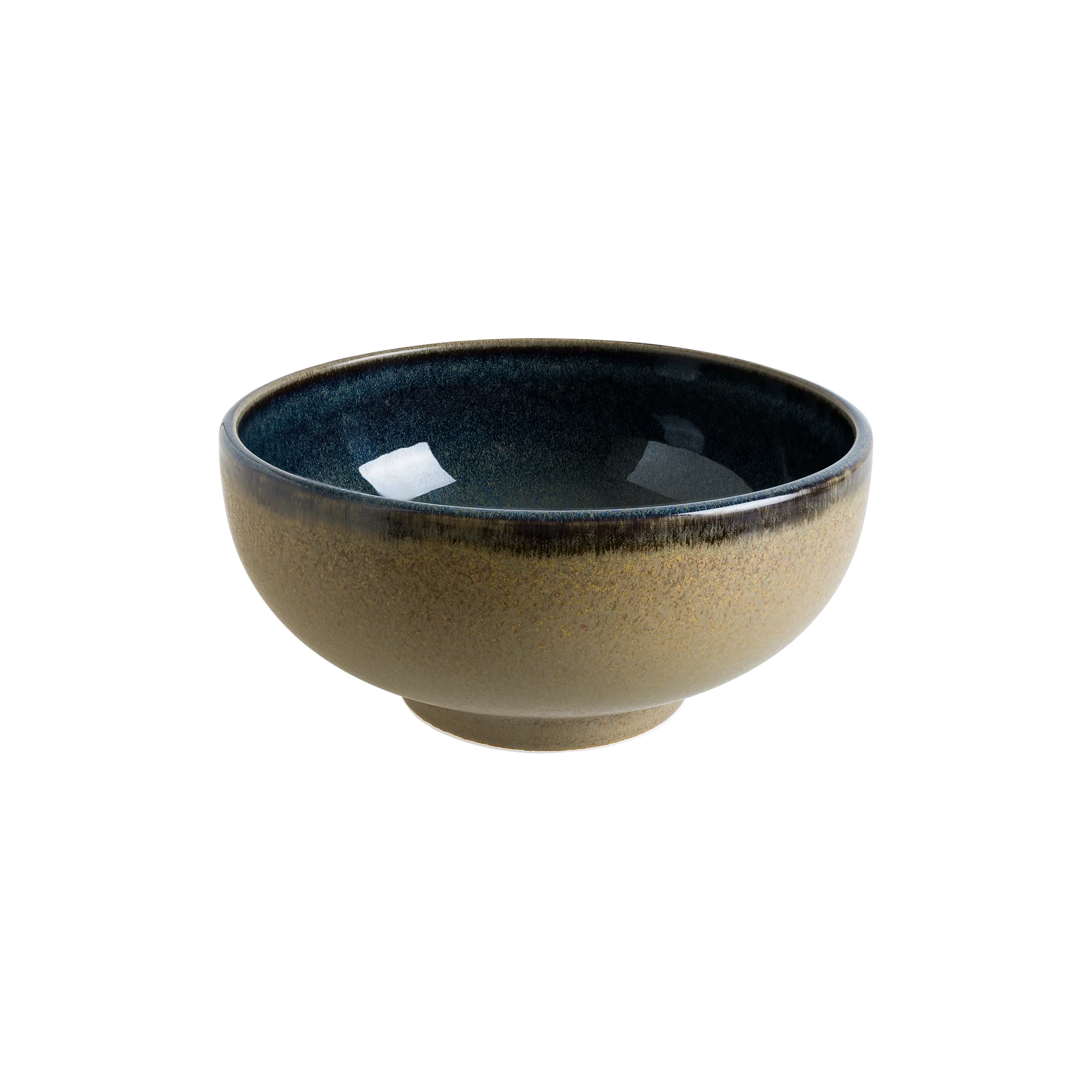 Sphere Ocean Moss 11 cm footed bowl 264 cc